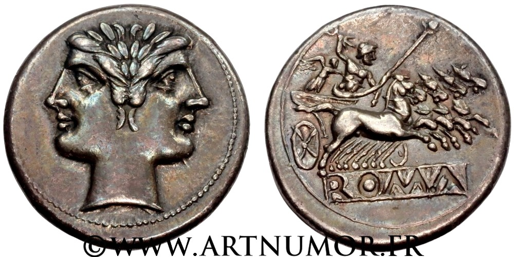 République Romaine - Anonyme, didrachme romano-campanien