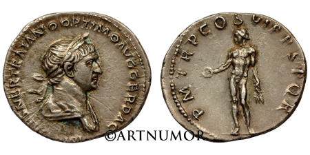 Trajan (98-117) - Denier. TTB