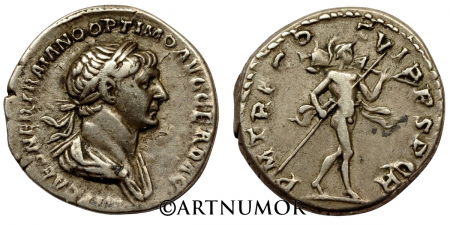 Trajan (98-117) - Denier. TTB