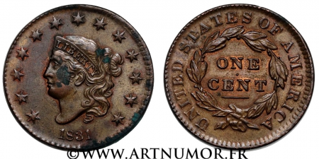 USA - 1 Cent “Matron /...