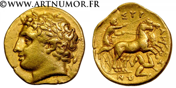 Sicile - Syracuse, Agathoclès, Drachme d'or