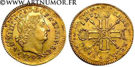 Louis XIV - Louis d'or aux...