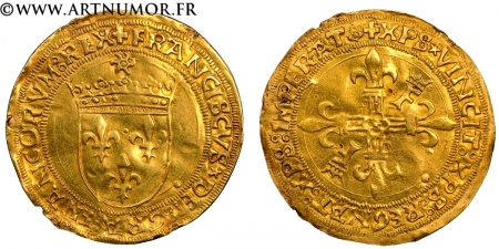 François I - Écu d'or au...