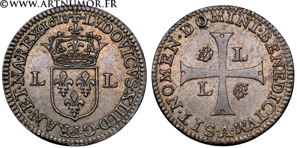 Louis XIII - Piéfort quadruple du douzain de...