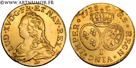 Louis XV - Louis d'or dit...