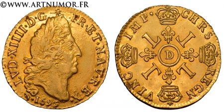 Louis XIV - Louis d'or aux...