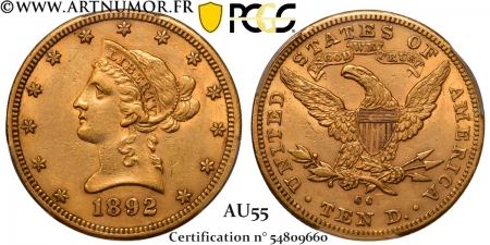 USA - 10 Dollars "Liberty",...