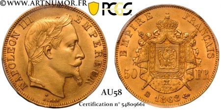 Napoléon III -  50 Francs...