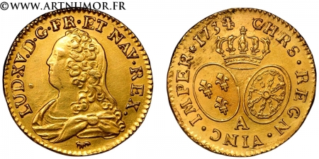 Louis XV - Louis d'or aux...