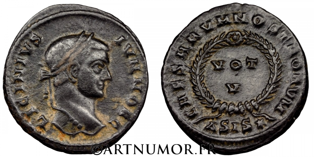 Licinius II (317-324) - Centenionalis ou nummus. TTB/SUP+