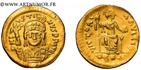 Justin II - Solidus,...