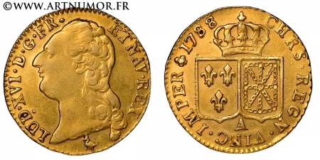 Louis XVI - Louis d'or à la...