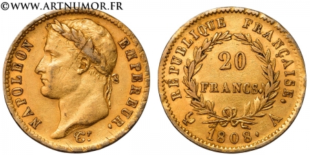 Napoléon I - 20 Francs Or,...