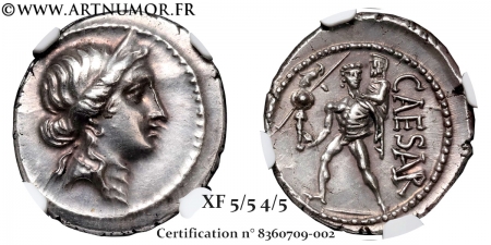 Jules César - Denier | NGC...