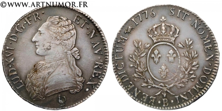 Louis XVI - Ecu aux...
