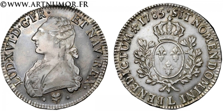 Louis XVI - Ecu aux...