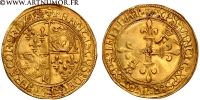François I - Ecu d'or au soleil du Dauphiné, 2e type Grenoble