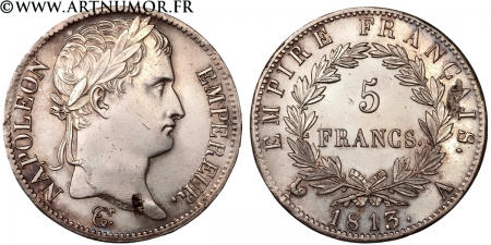 Napoléon I - 5 Francs...