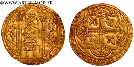 Charles V - Franc à pied, nd