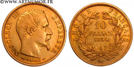 Napoléon III - 10 Francs Or...