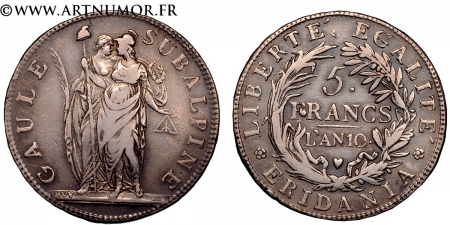 Italie - Gaule Subalpine, 5...