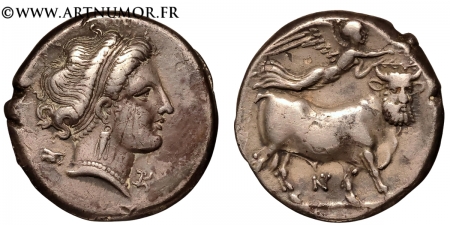 Campanie - Neopolis, didrachme