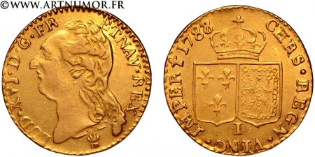 Louis XVI - Louis d'or à la...