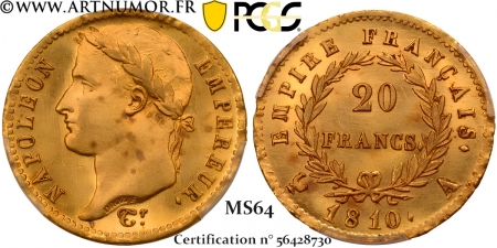 Napoléon I - 20 Francs Or,...