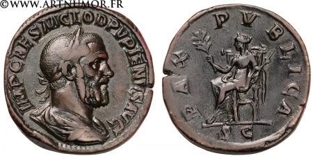 Pupien - Sesterce, Rome