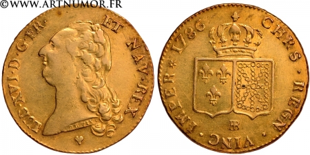 Louis XVI - Double louis...