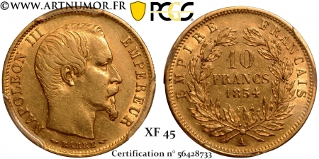 Napoléon III - 10 Francs Or...
