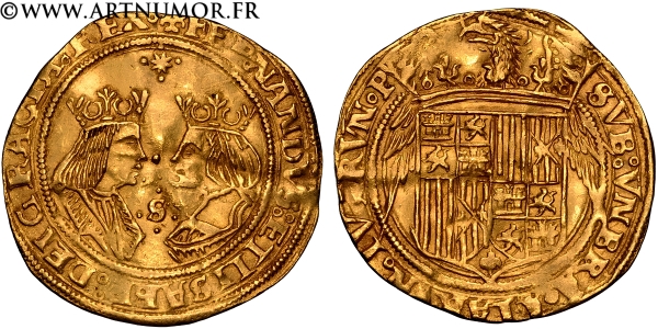 Royaume d'Espagne - Isabelle et Ferdinand,...