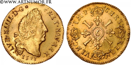Louis XIV - Louis d'or aux...