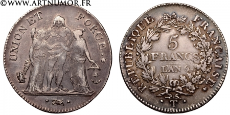 Union & Force - 5 Francs...