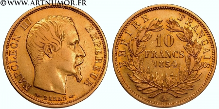 Napoléon III - 10 Francs Or...