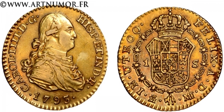 Espagne - Charles IV, 1...