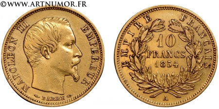 Napoléon III - 10 Francs Or...