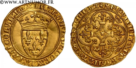Charles VI - Écu d'or à la...