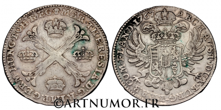 Pays-Bas Autrichien - Marie Thérèse, 1 Kronenthaler 1767