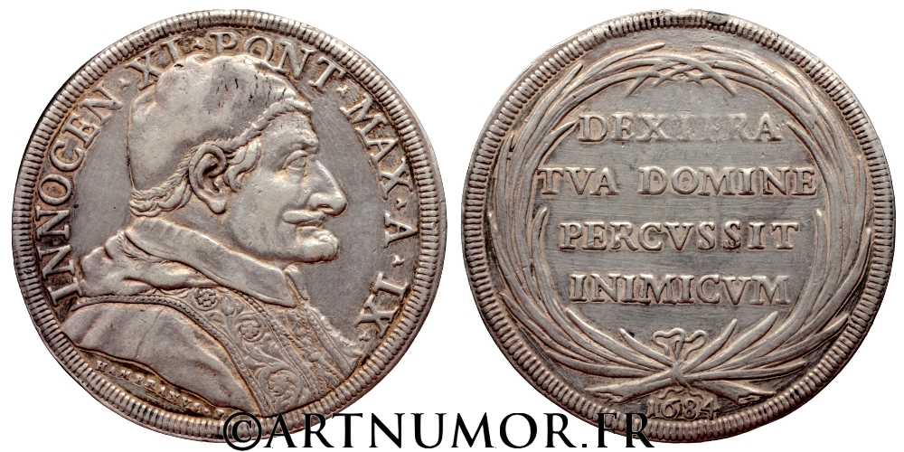 Vatican & Etats Pontificaux - 1 Piastre Innocent XI, 1684