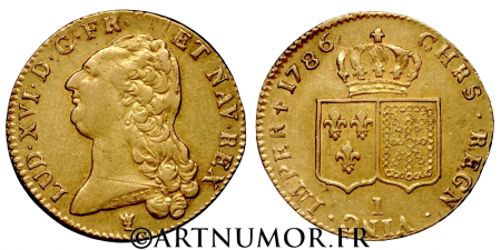 Louis XVI - Double louis d'or, 1786 I Limoges