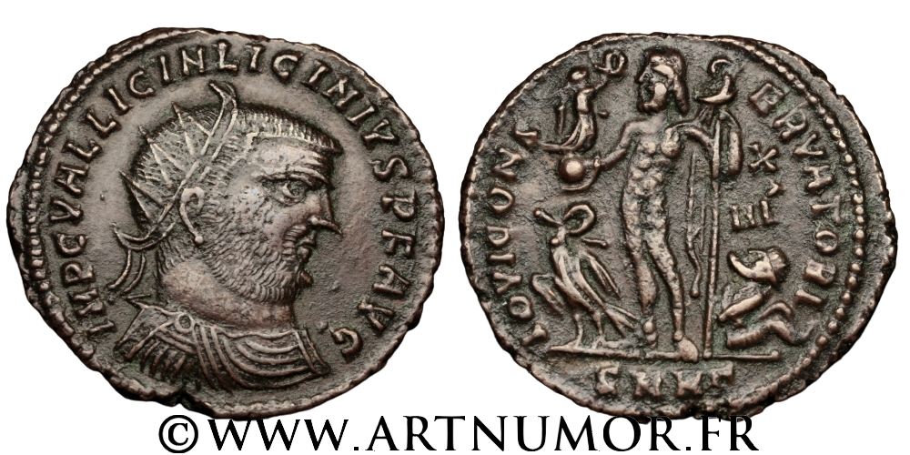 Licinius I - Follis ou nummus, Cryzique